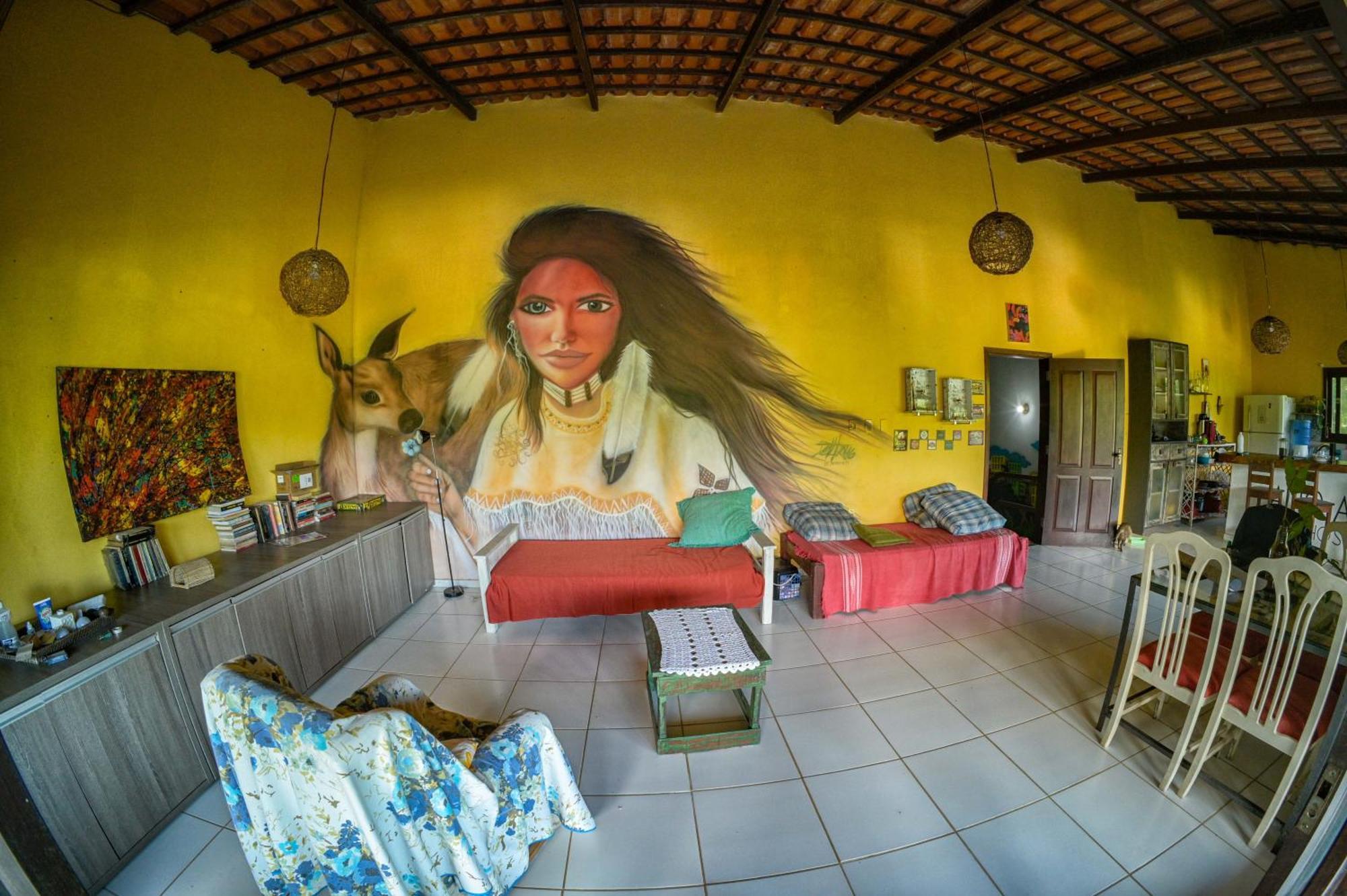 A Figueira Sagrada - Hostel Morro de Sao Paulo Ngoại thất bức ảnh
